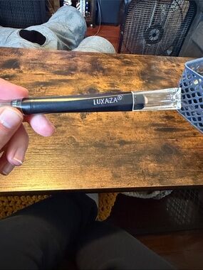 LUXAZA Black Makeup Brush